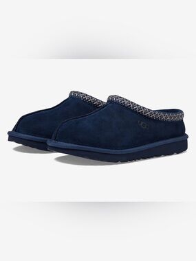 UGG Kids Tasman II Navy Blue Slipper Shoes 4